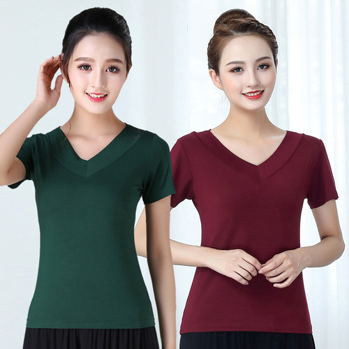 广场舞上衣舞蹈服装练功服