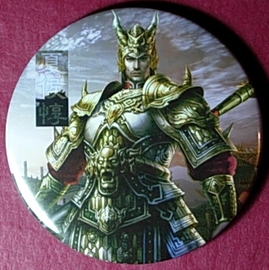 夏侯惇胸章纪念品礼物收藏品三国魏国装饰品挂件礼品胸针胸牌徽章