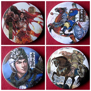 霍去病胸针纪念品礼物收藏品挂件周边中国古代名将军徽章胸牌胸章