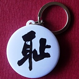 耻字钥匙链纪念品礼物装饰品挂牌收藏品礼品挂件周边汉字钥匙扣