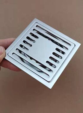 不锈钢地漏 防臭内芯圆形地漏芯加厚304地漏盖片直销工程方形地漏