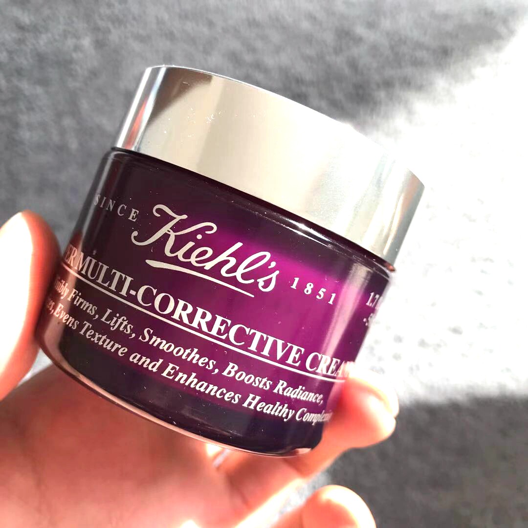 3专柜科颜氏紫玻A面霜多重紧致修颜霜50ml玻色因多效紧致抗老提拉