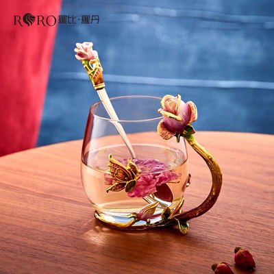 花茶杯玻璃咖啡杯水杯礼品