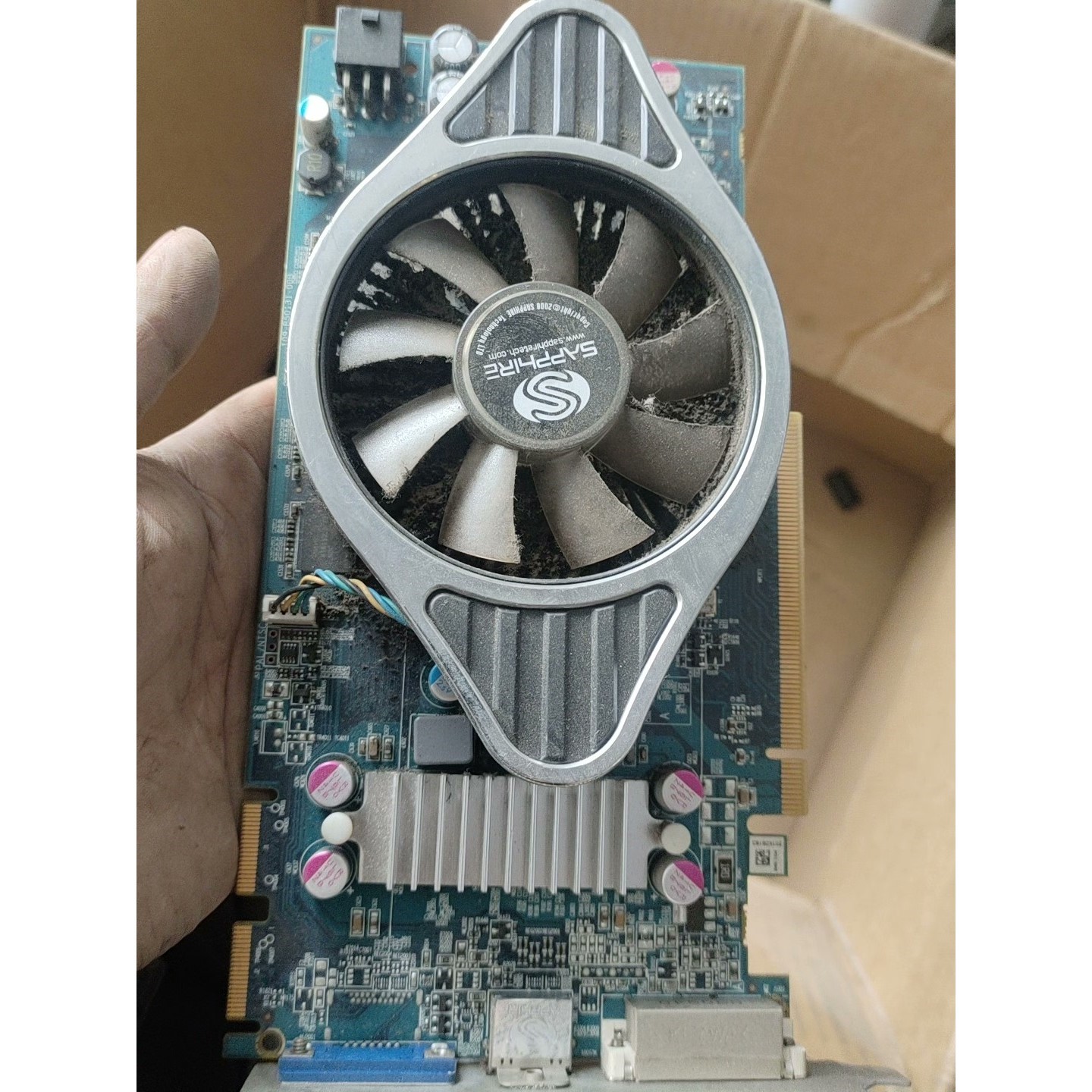 拆机二手显卡蓝宝石 HD4850 /512M/DDR3显卡工业备件