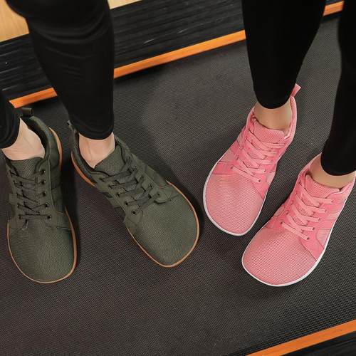 外贸4E宽楦宽脚赤足运动鞋