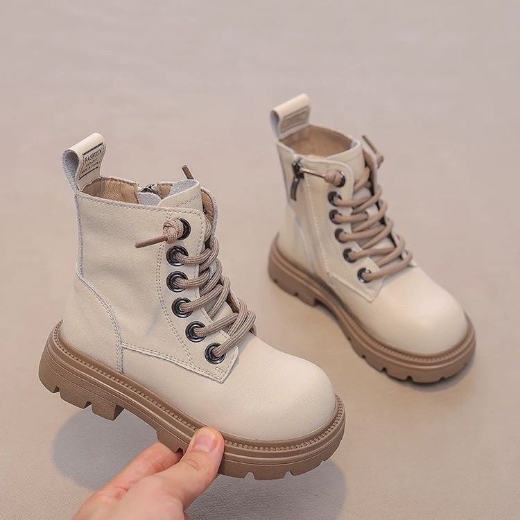 品牌断码女童白色马丁靴儿童真皮短靴2025新款秋冬季加绒皮靴靴子,童鞋/婴儿鞋/亲子鞋,皮靴,淘宝优惠券,粉丝福利购,淘宝优惠卷