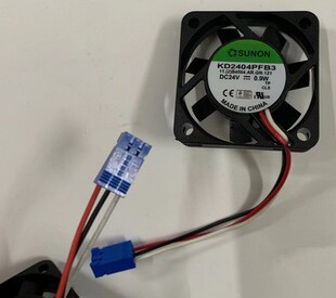 全新SUNON KD2404PFB3 24V 0.9W 4CM变频器风扇KD2406PHB2 1.28W