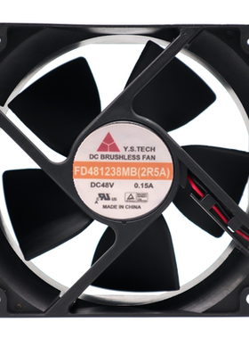 FD481238MB HB台湾元山48V 0.15A 0.21A 12厘米12038双滚珠风扇