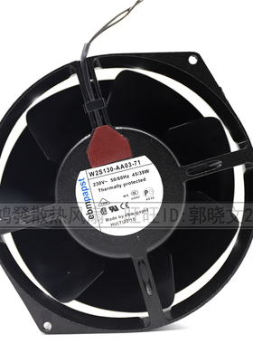 德国ebmpapst W2S130-AA03-71全金属耐高温轴流风机M2S052-AC230V
