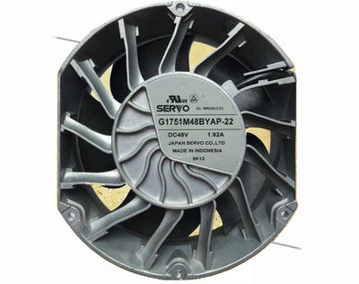 正品伺服SERVO G1751M48B8ZZ-00 48V 1.80A 17CM 17251散热风扇