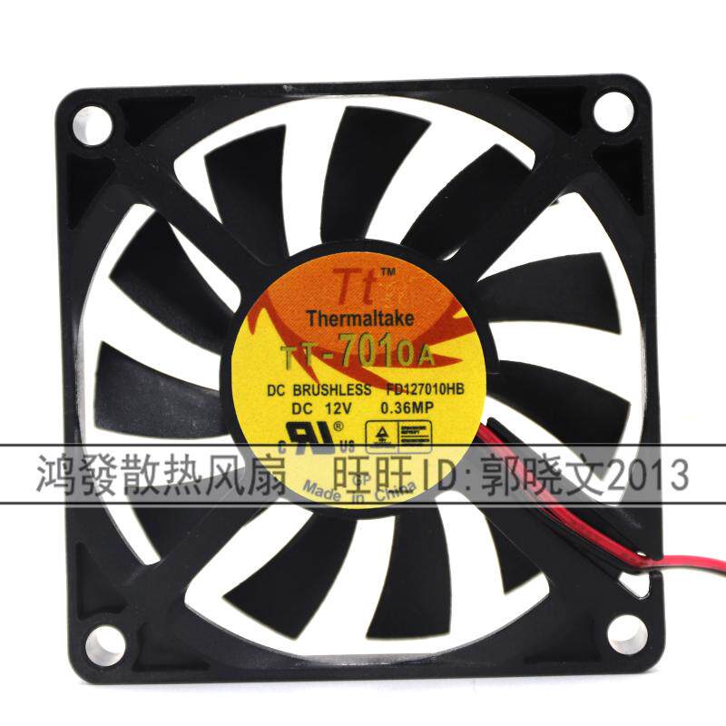 原装 TT-7010A FD127010HB 12V 0.36A 7CM 7010 3线 散热风扇