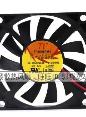 原装 TT-7010A FD127010HB 12V 0.36A 7CM 7010 3线 散热风扇