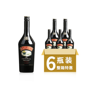 Baileys百利原味甜酒奶油力娇酒女生利口酒基酒调配酒700ml