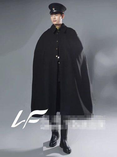 民国军阀男士披风毛呢全套宽松剧本推理演出写真影楼包邮2025新款