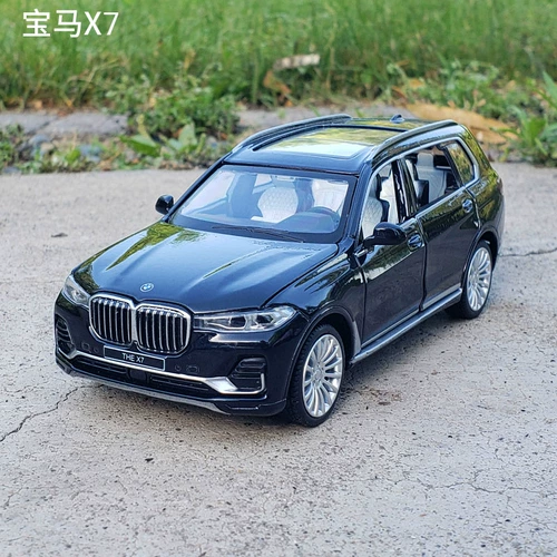 Bmw, warrior, внедорожный легкосплавный автомобиль, модель автомобиля со светомузыкой, реалистичная игрушечная машина, масштаб 1:32