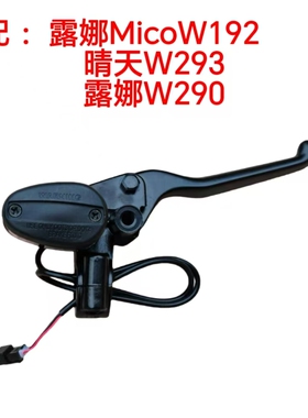 适配爱玛露娜MicoW192晴天W293露娜W290右碟刹上泵总成前刹制动器