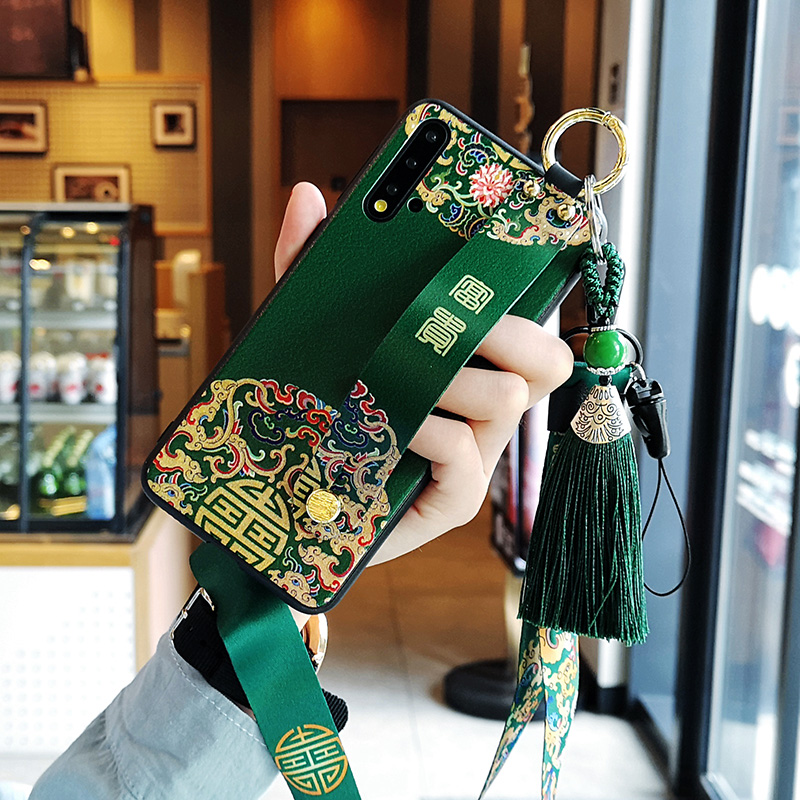 民族风华为全包防摔潮牌手机壳