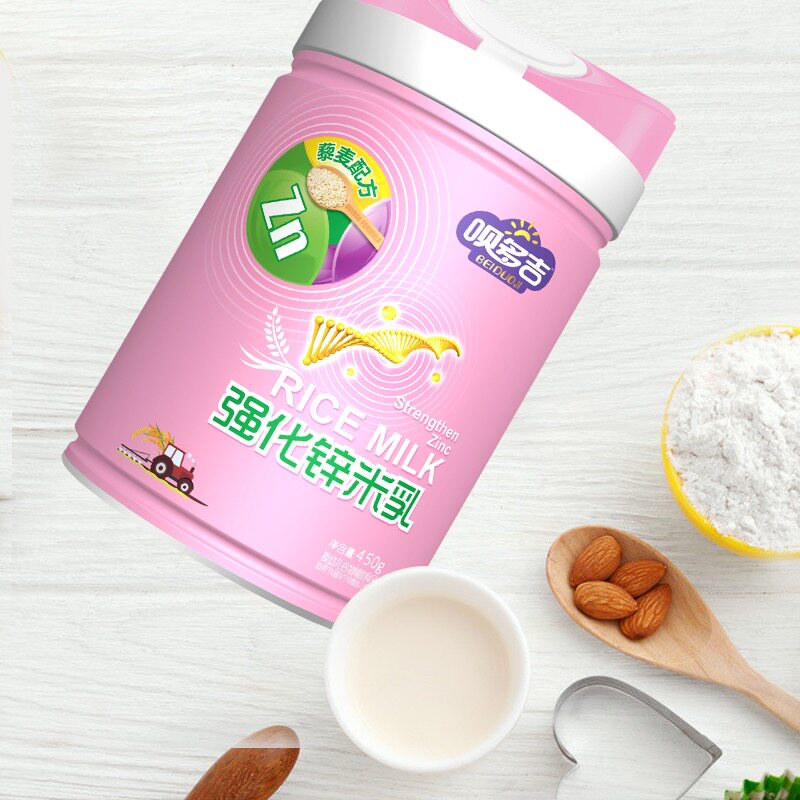 呗多吉强化钙铁锌米乳婴幼儿米粉