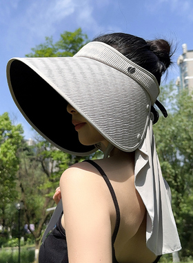 2025新款遮阳帽女防晒防紫外线夏