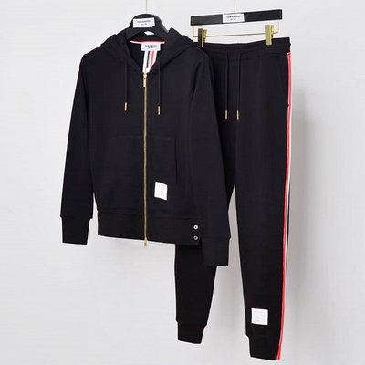 秋季tb纯棉卫衣卫裤情侣运动套装