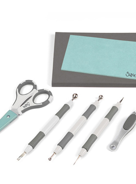 Sizzix纸塑工具套件662225手工纸艺压花模具工具套件 包邮