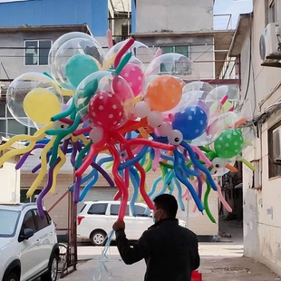 成都网红新款手工飞天章鱼八爪鱼儿童款猪头青蛙摆摊夜市批发包邮