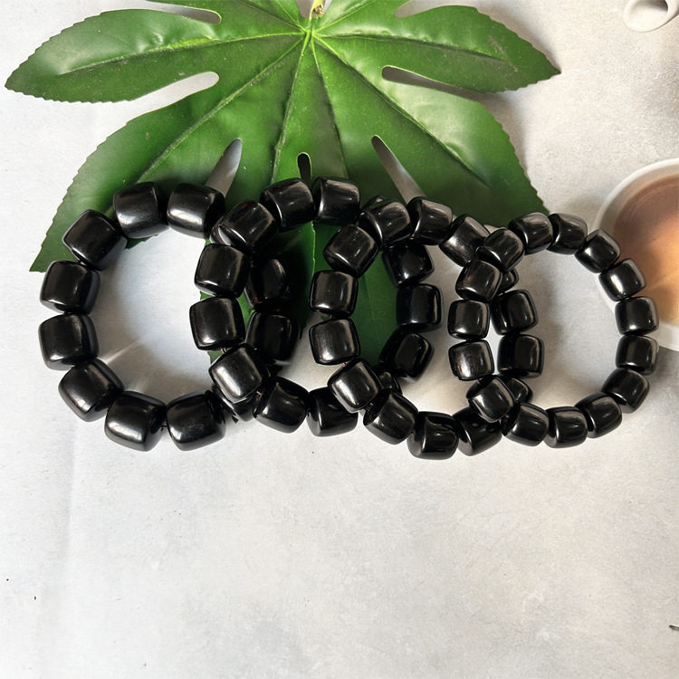 黄牛角手串珠项链佛珠牛角佛珠制