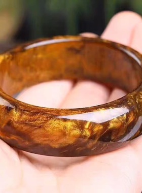 现货金丝海柳手镯男女情侣加宽手