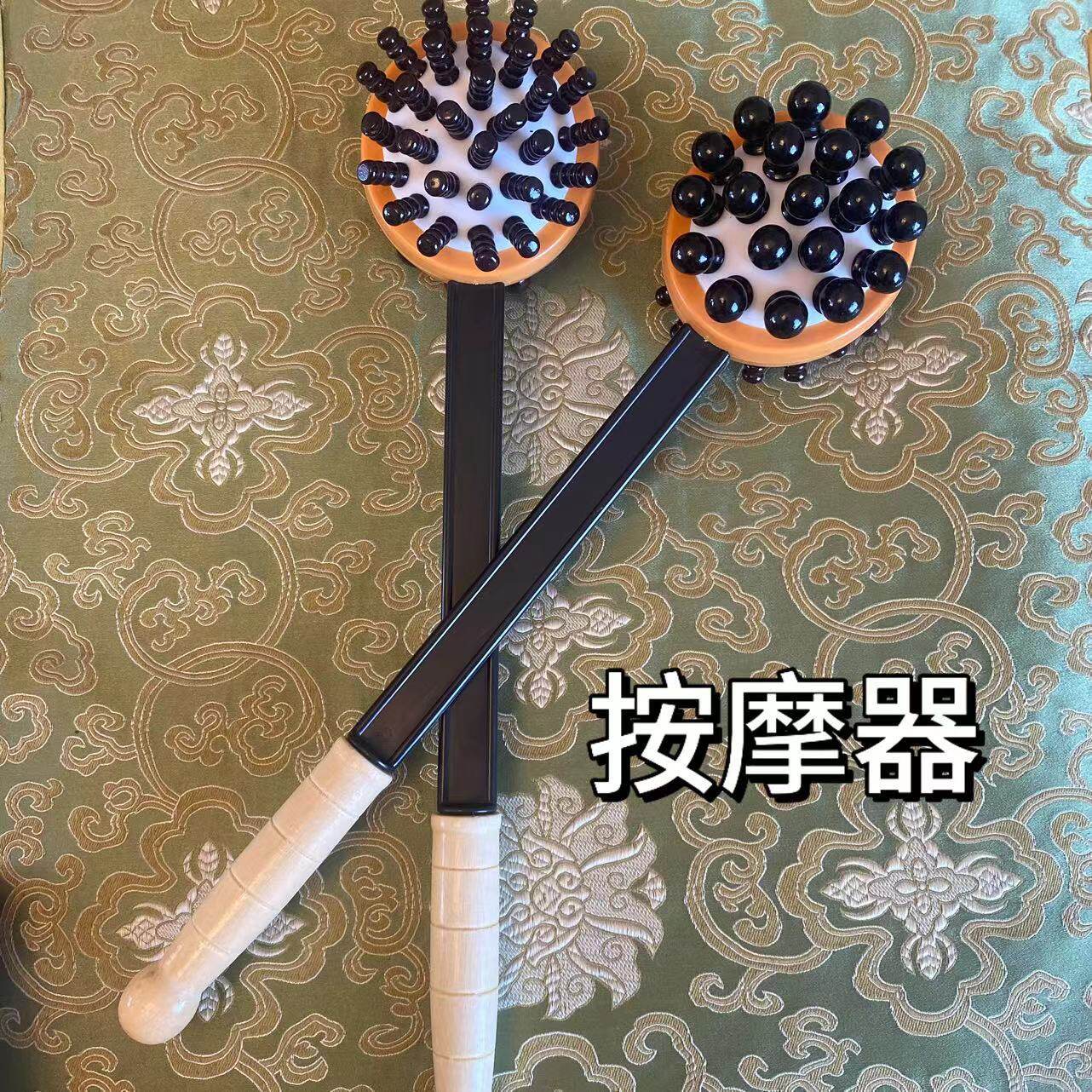 按摩捶木质经络锤拍打按摩棒手持式按摩器敲打锤颈肩后背捶腿器