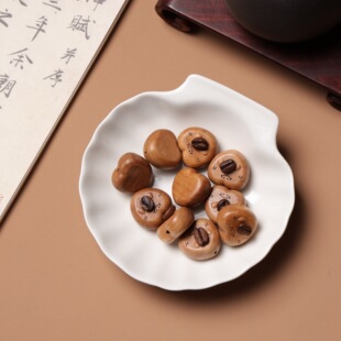 老桃木咖啡豆小熊爱心配件散珠DIY文玩饰品配件散珠串珠手链项链