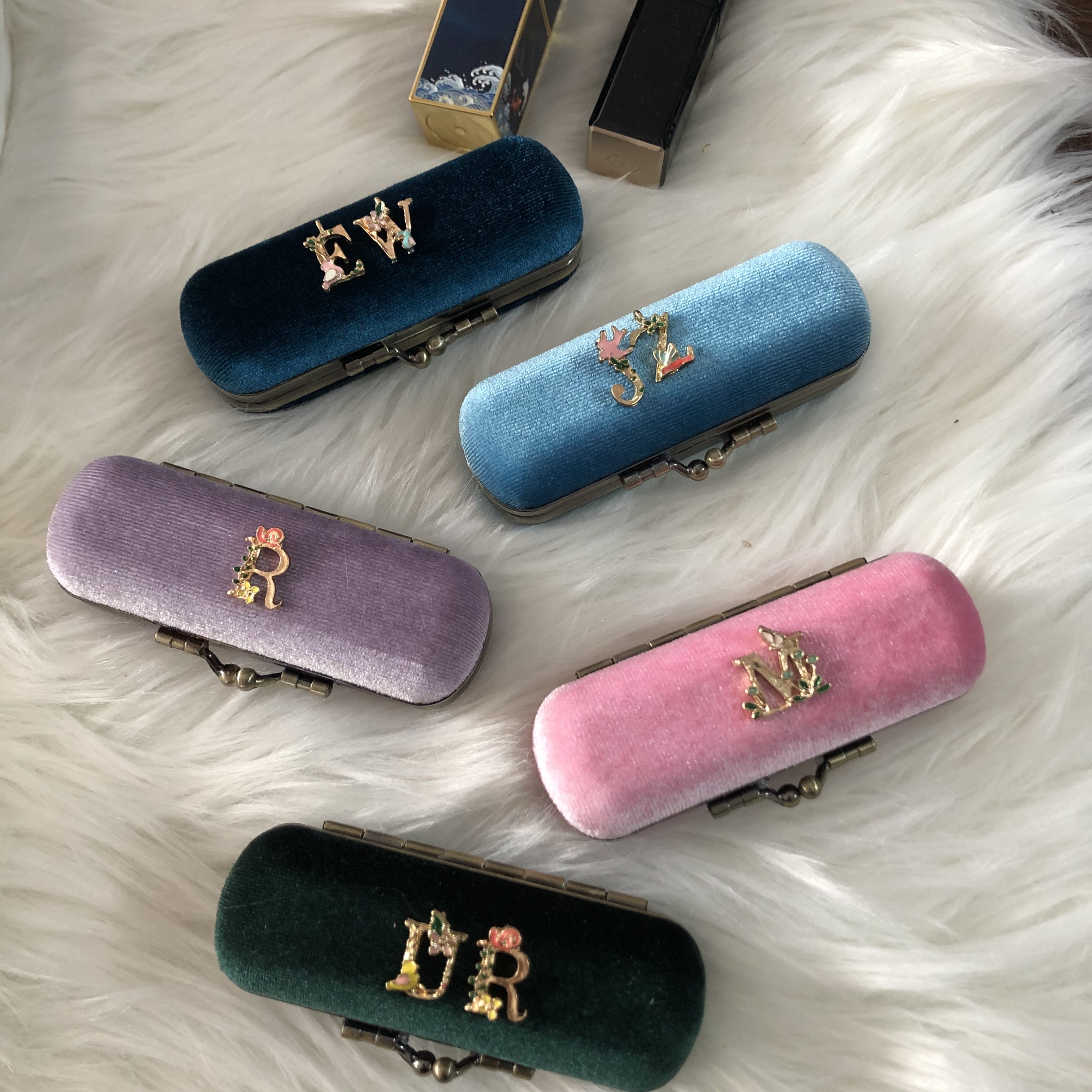 专款（你的姓氏）字母口红盒创意送女友闺蜜礼物唇膏盒口红收纳盒,饰品/流行首饰/时尚饰品新,首饰盒,淘宝优惠券,粉丝福利购,淘宝优惠卷