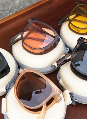 太阳镜日单可折叠网红同款线下