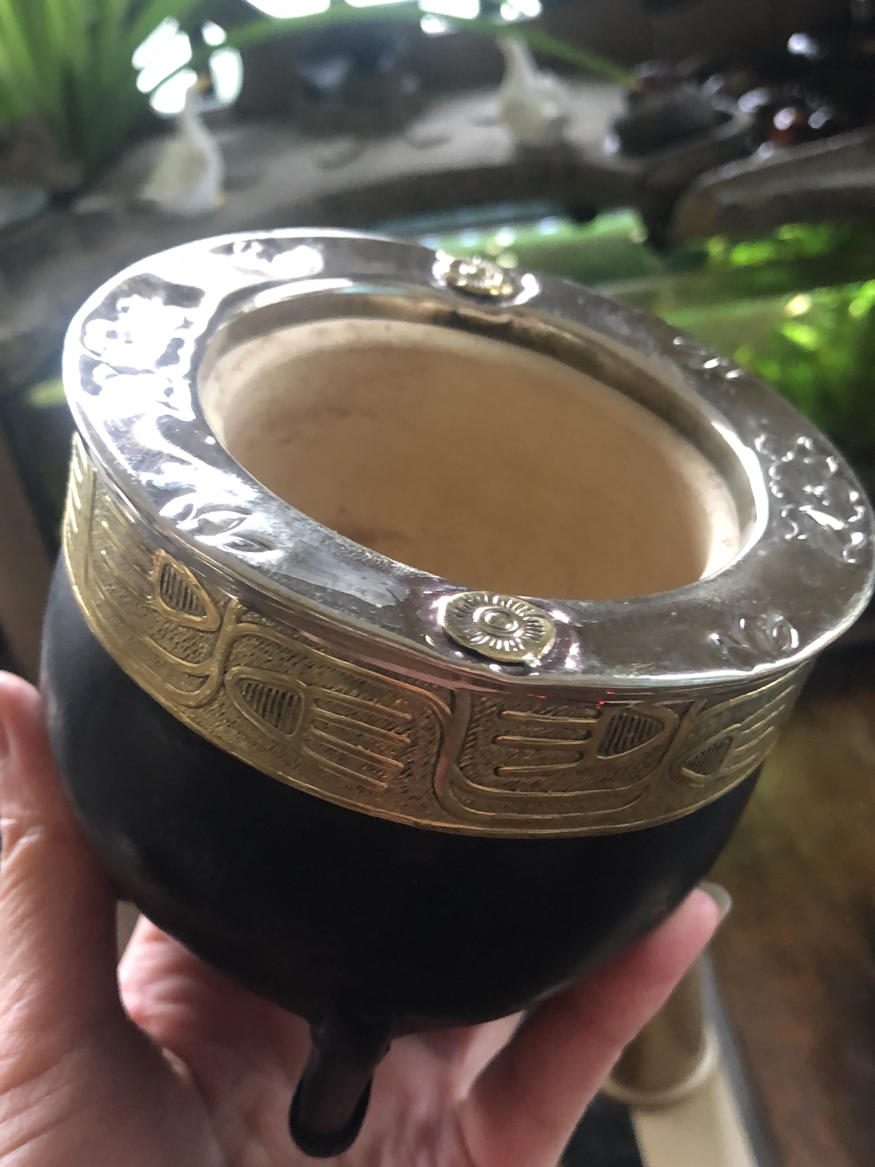 特价现货 阿根廷纯手工牛皮马黛茶杯 葫芦杯