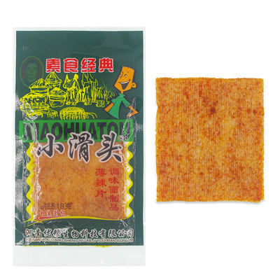 小滑头薄辣片辣条素食经典