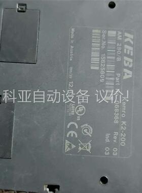 KEBA科霸机器人控制器CP242/A 2000(议价)