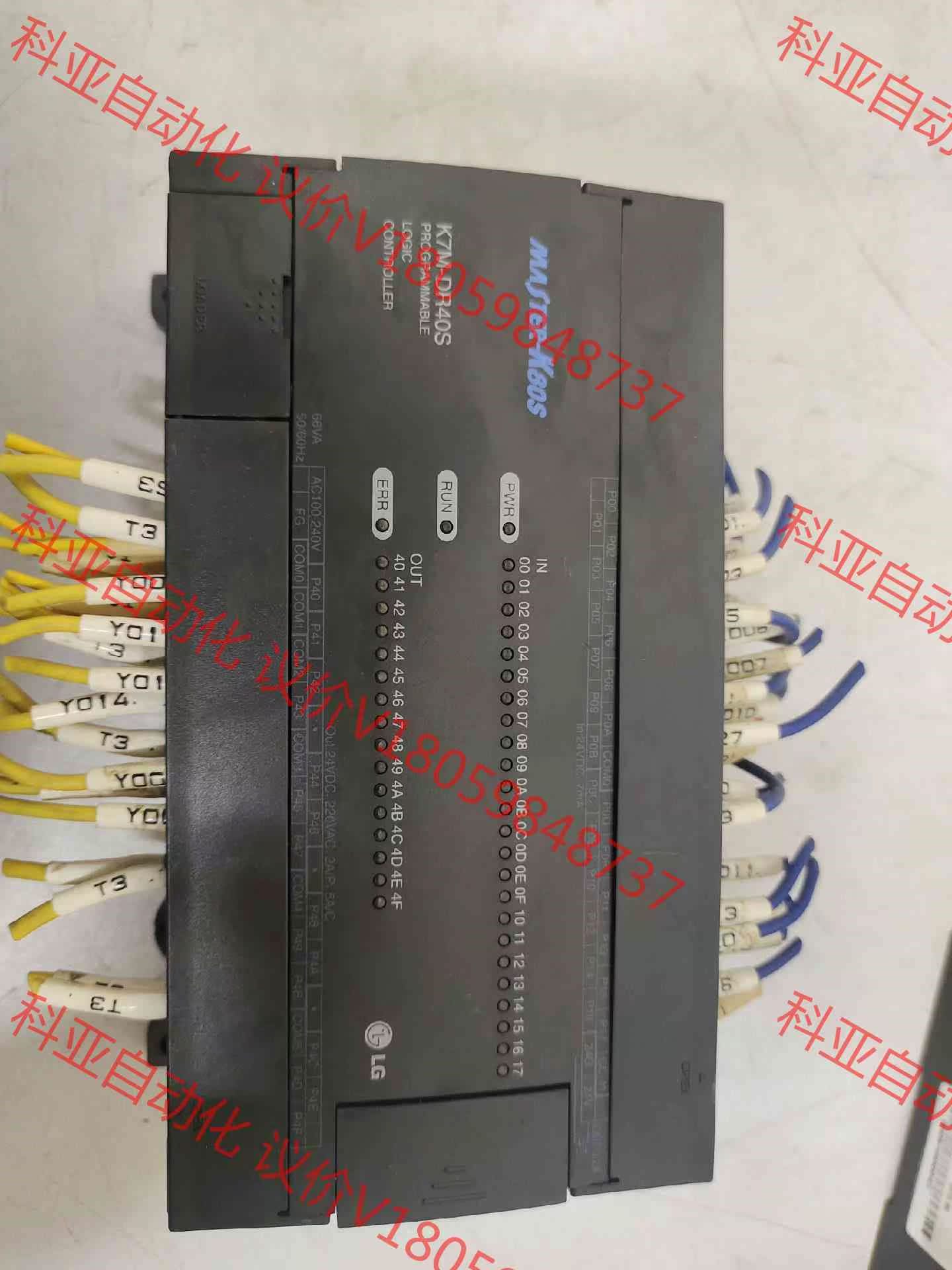LG产电PLC，K7M一DR40S，拆机，实物拍摄，成色不错