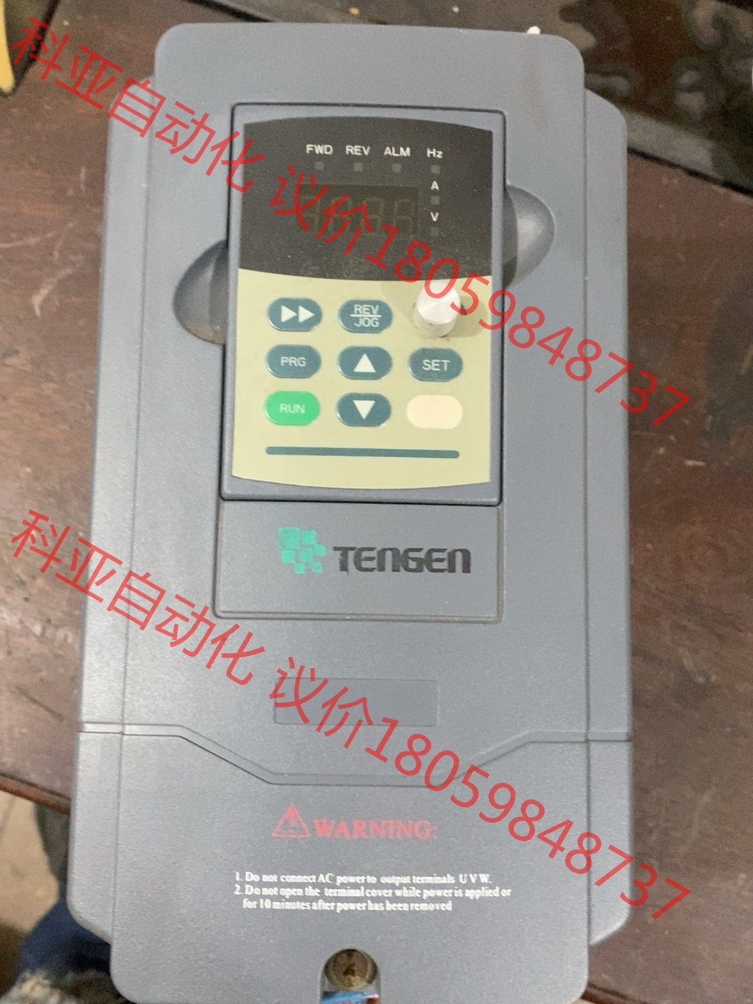 天正变频器，3.7千瓦。tvfs9-4037，拆机二手。功能