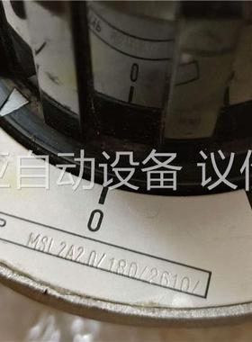 德国HYDAC贺德克压力表型号MSL 2A2.0/ 180(议价)