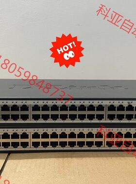 DES-1050G友讯以太网交换机，48口+2千兆上行，端口