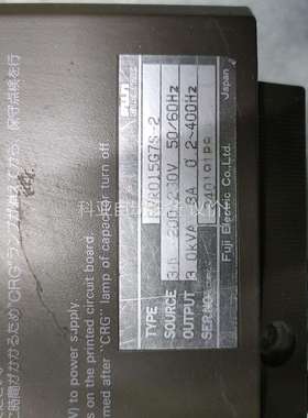 富士变频器 FVR G7S系列 FVR015G7S -2（议价）