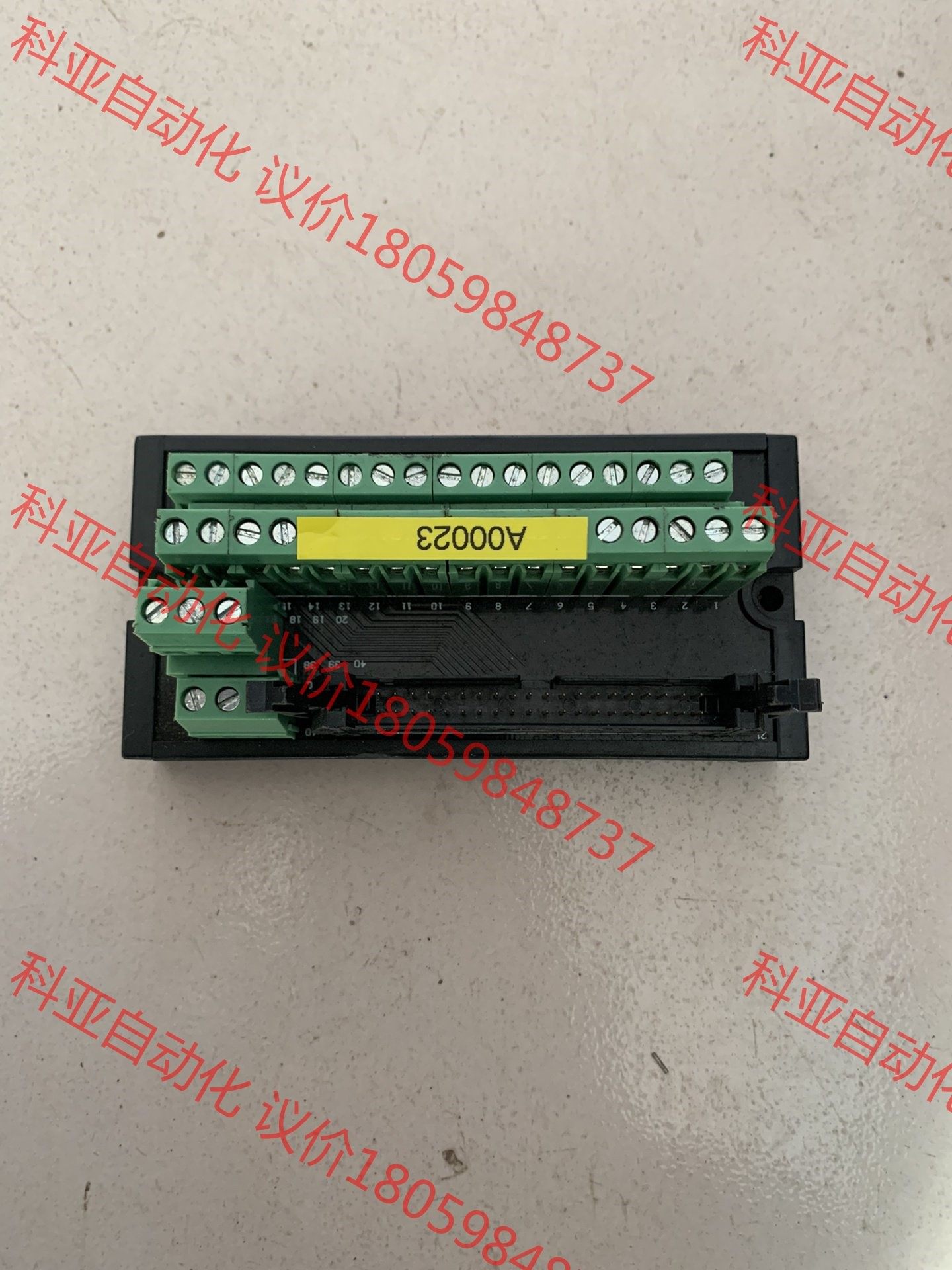 欧姆龙PLC通讯模块配套端子台 XW2B-40G4 全新原装