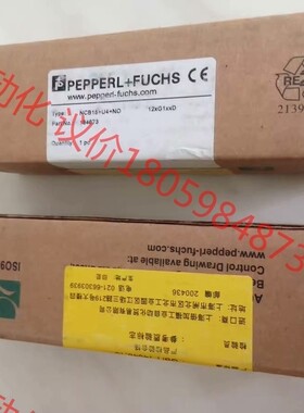 P+F倍加福NCB15+U4+NO接近开关传感器184673