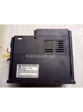 圆织机专用变频器PE6010一T2.2GB，二手拆机成色外观（议价）
