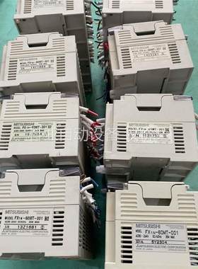 三菱FX1N-60MT拆机件，成色不错，，功能包好，口罩机拆(议价)