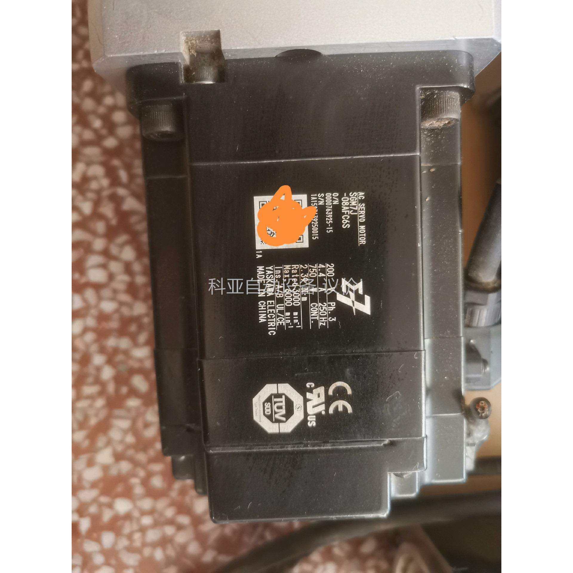 SGM7J-08AFC6S PLE090 原装拆机安川伺服电（议价）