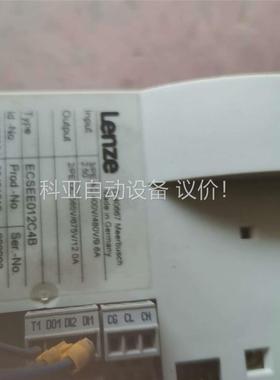 原装进口伦茨ECSEE012C4B驱动放大器，二手拆机九成新(议价)