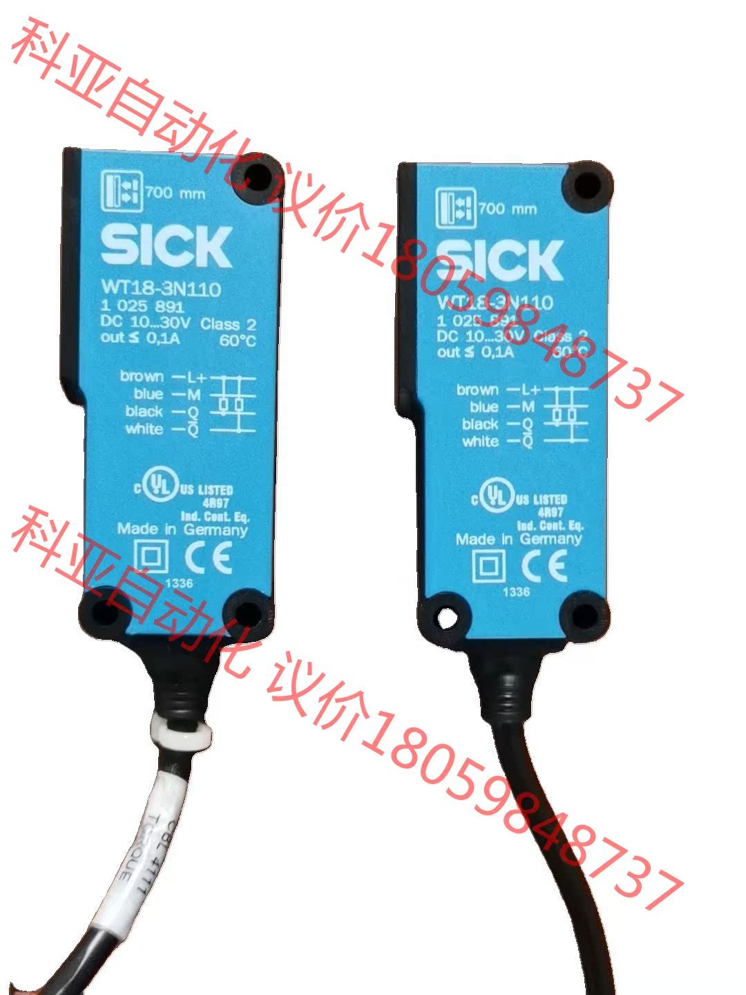 SICK西克传感器WT18-3N110，从设备上拆下来的，设