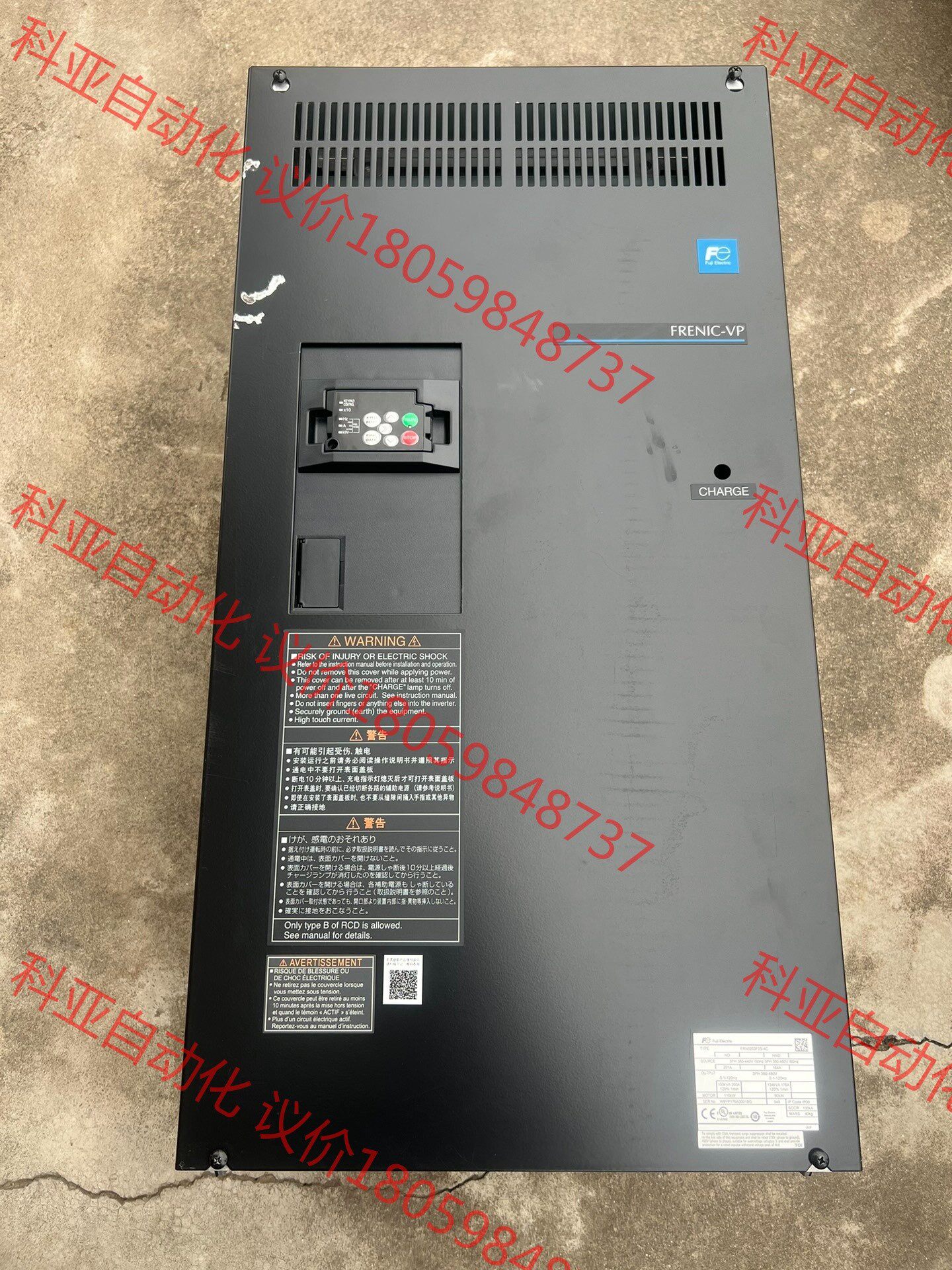 FRN0203F2S-4C 富士变频器重载90KW 成色95