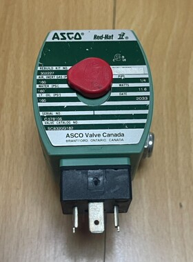 ASCO电磁阀全新SC8320G182未使用过，24V线圈，