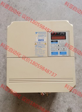 拆机安川606PC3变频器CIMR-PCA43P7，3.7K